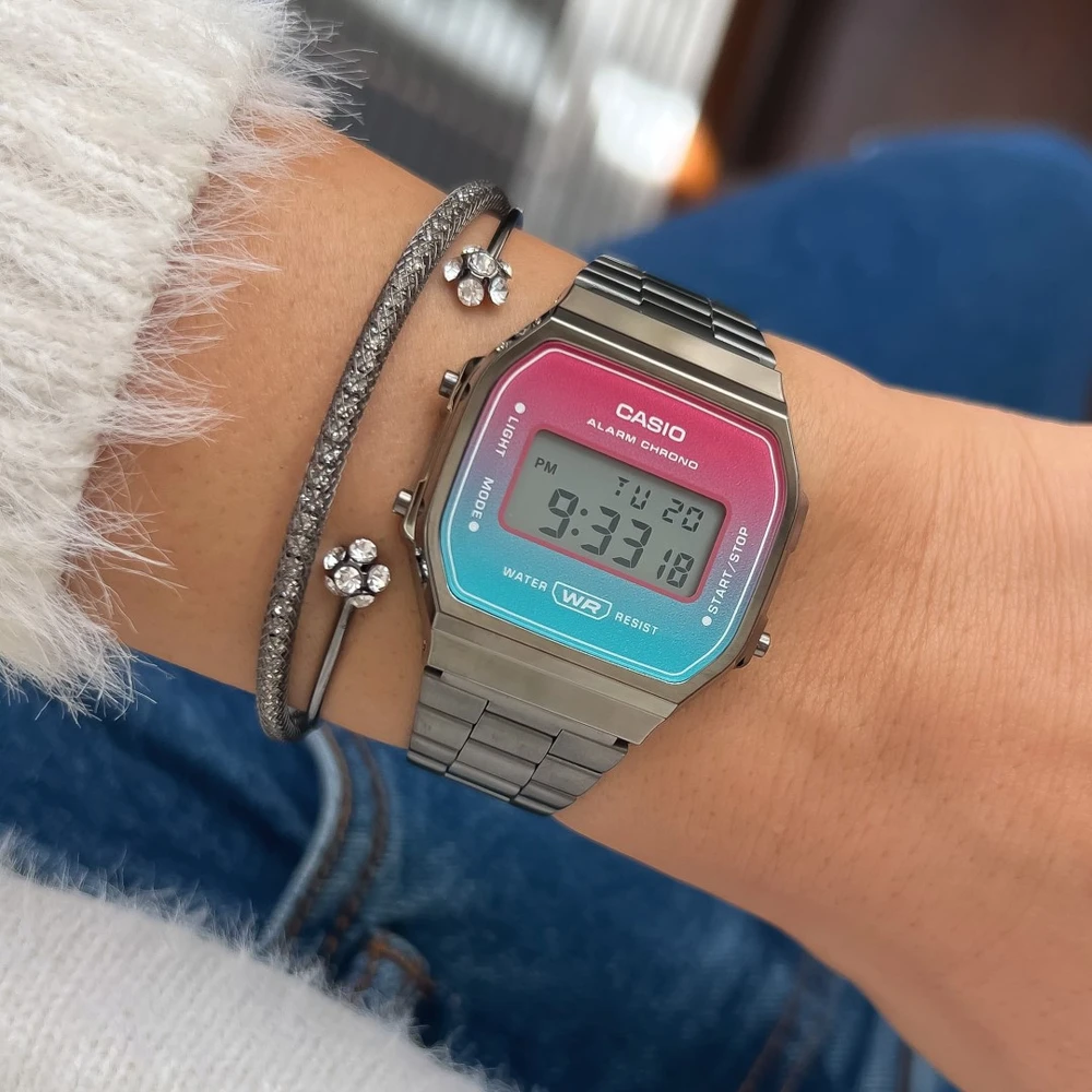 Vyriškas laikrodis Casio A168WERB-2ADF + BOX