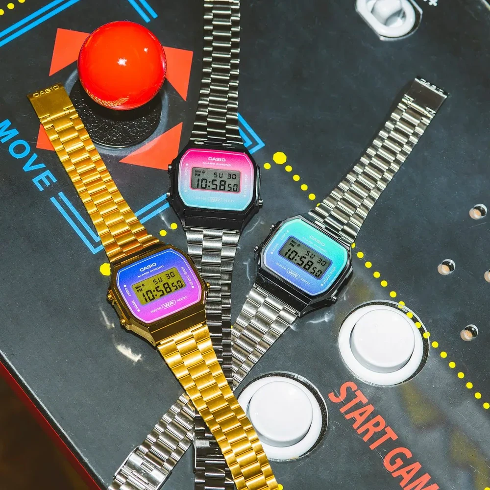 Vyriškas laikrodis Casio A168WERB-2ADF + BOX