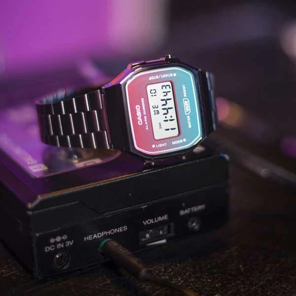 Vyriškas laikrodis Casio A168WERB-2ADF + BOX