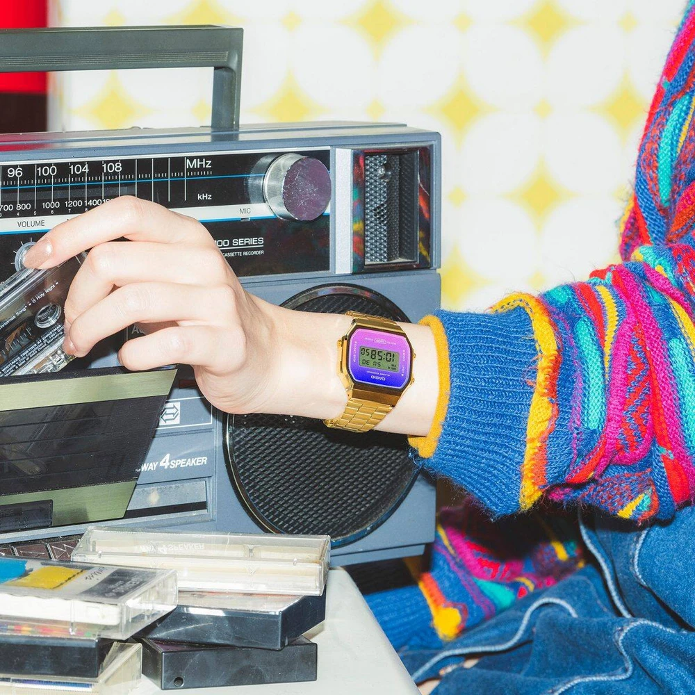 Vyriškas laikrodis Casio A168WERG-2ADF + BOX