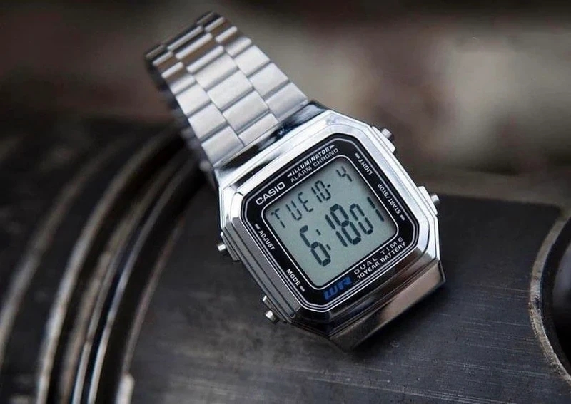 Laikrodis vyrams CASIO A178WA-1A (zd082a) - KLASYKA
