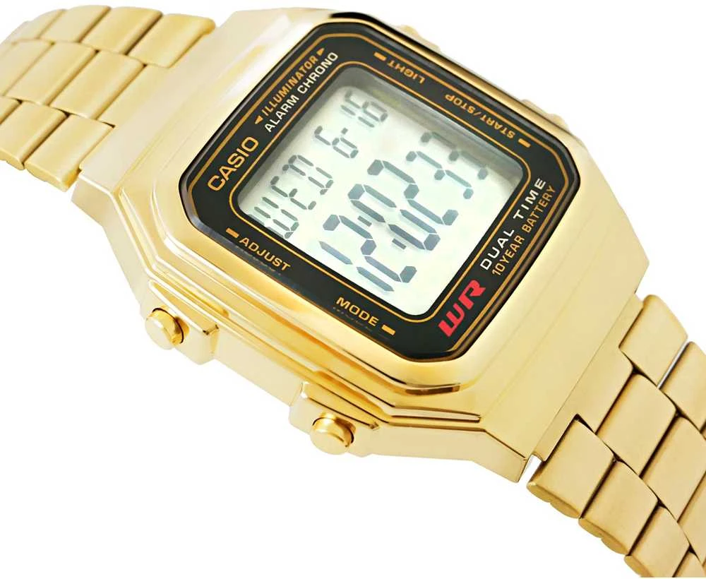 Vyriškas laikrodis CASIO A178WGA-1ADF (zd082b) + BOX