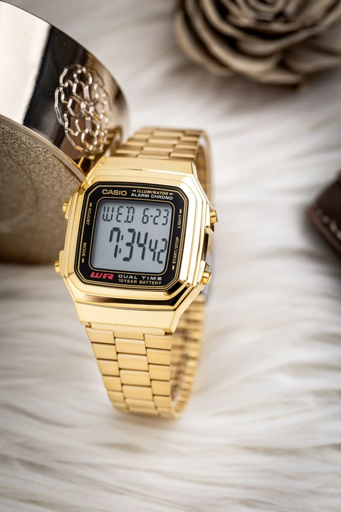 Vyriškas laikrodis CASIO A178WGA-1ADF (zd082b) + BOX