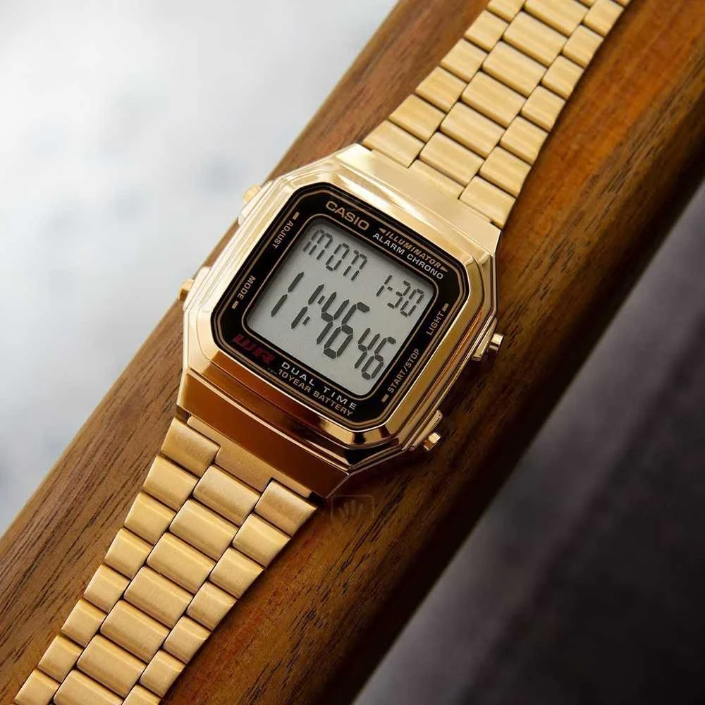 Vyriškas laikrodis CASIO A178WGA-1ADF (zd082b) + BOX