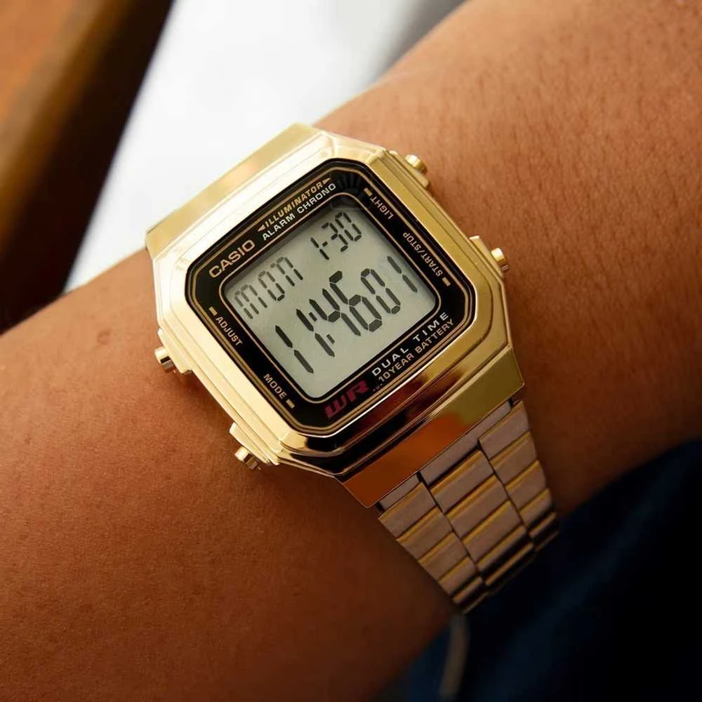 Vyriškas laikrodis CASIO A178WGA-1ADF (zd082b) + BOX