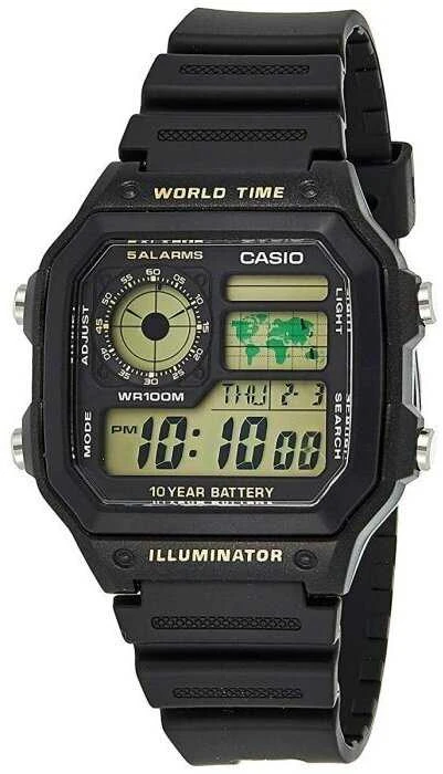 Laikrodis vyrams CASIO AE-1200WH-1AVCF (zd146a)