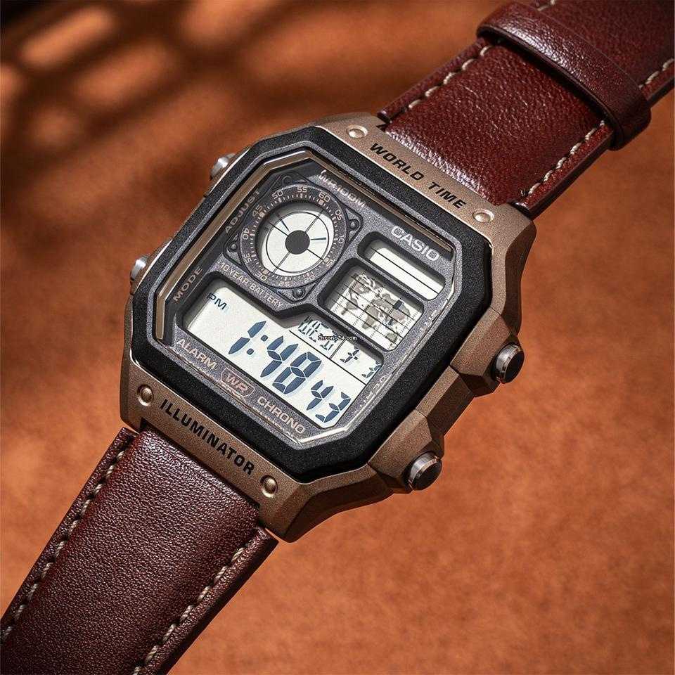 Vyriškas laikrodis CASIO AE-1200WHL-5A + BOX