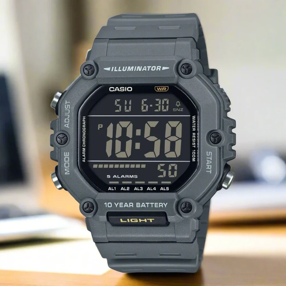 Vyriškas laikrodis CASIO AE-1600H-8BVDF + BOX (zd300c)