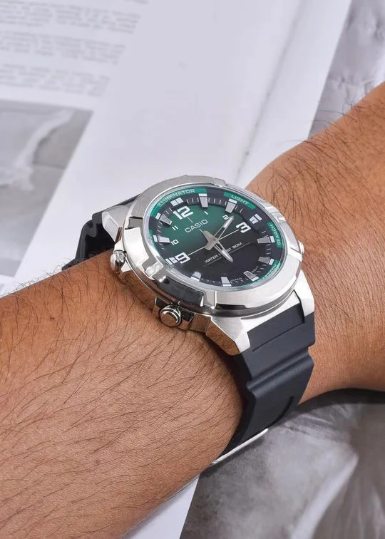 Vyriškas laikrodis CASIO AMW-870A-3A + BOX