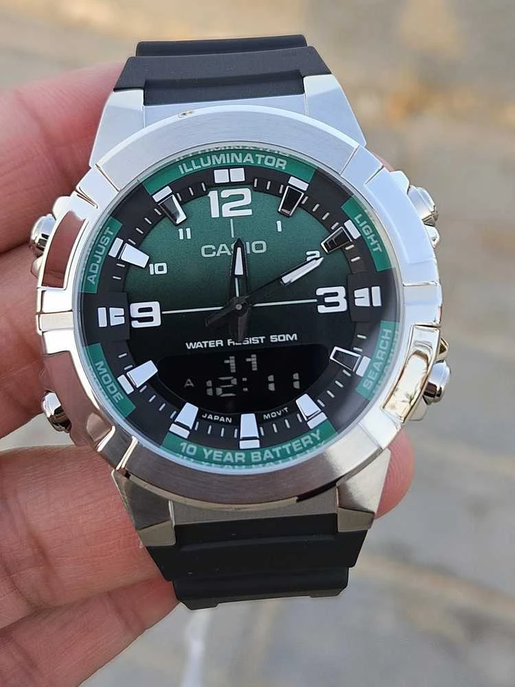 Vyriškas laikrodis CASIO AMW-870A-3A + BOX