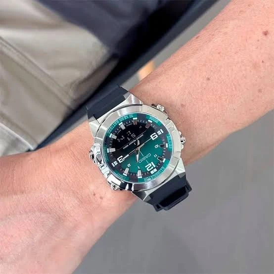 Vyriškas laikrodis CASIO AMW-870A-3A + BOX