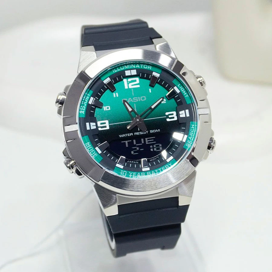 Vyriškas laikrodis CASIO AMW-870A-3A + BOX