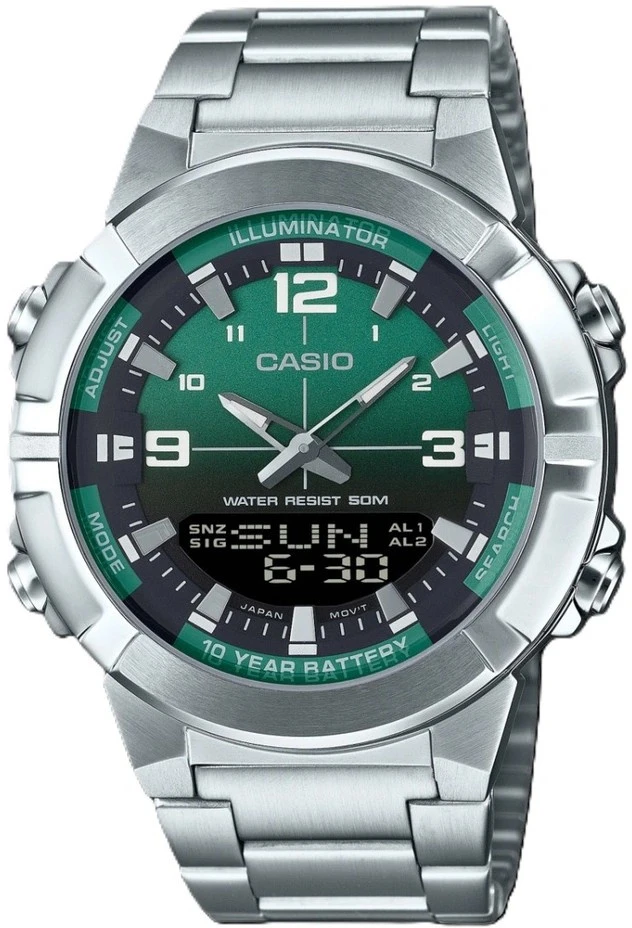 Vyriškas laikrodis CASIO AMW-870DA-3AV + BOX