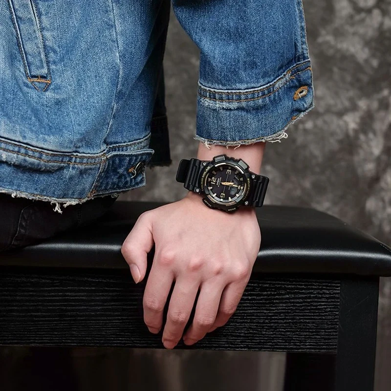 VYRIŠKAS LAIKRODIS CASIO AQ-S810W 1A3V (zd044i) - SOLAR POWERED