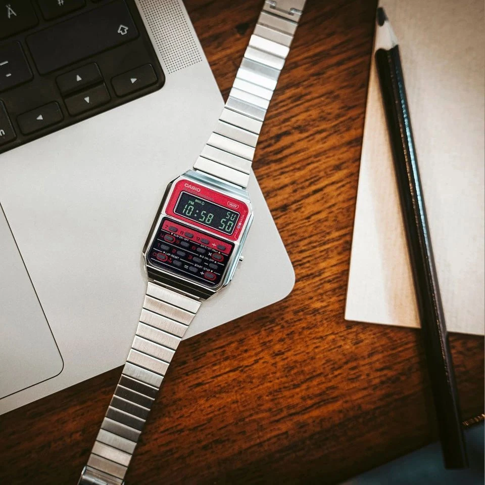 Vyriškas laikrodis Casio CA-500WE-4BDF + BOX
