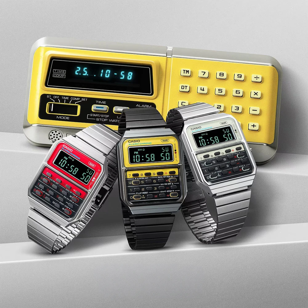 Vyriškas laikrodis Casio CA-500WE-4BDF + BOX