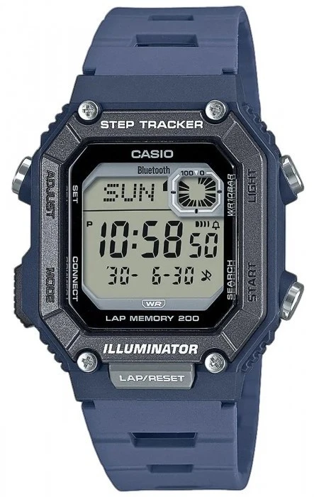 Vyriškas laikrodis CASIO Digital Moonphase WS-B1000-2AVDF + BOX