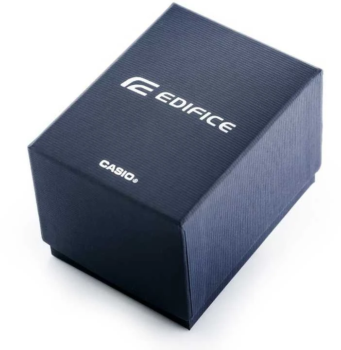 CASIO EDIFICE vyriškas laikrodis EFR-539D-1A - 10ATM (zd114a) + dėžutė