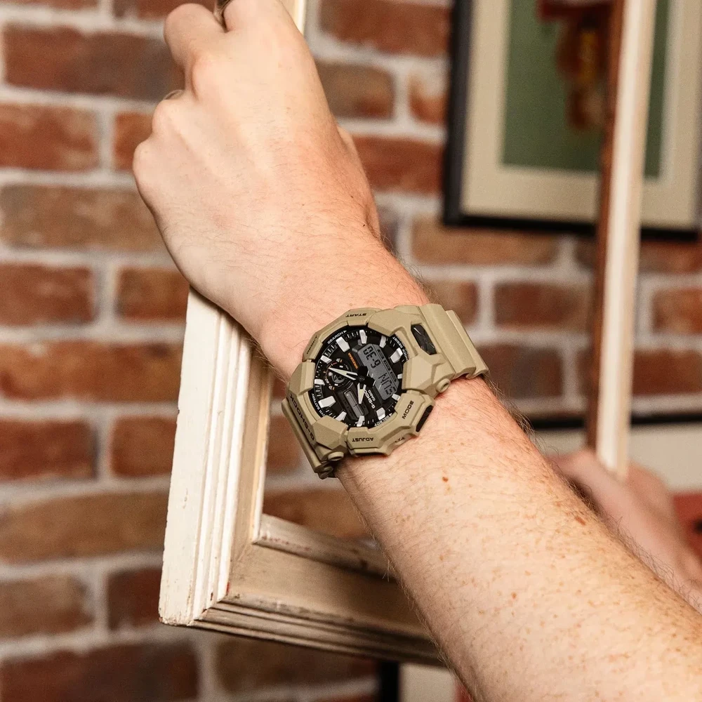 „Casio G-Shock Origin GA-010-5AER“ laikrodžio laikrodis su anglies pluošto šerdies apsauga