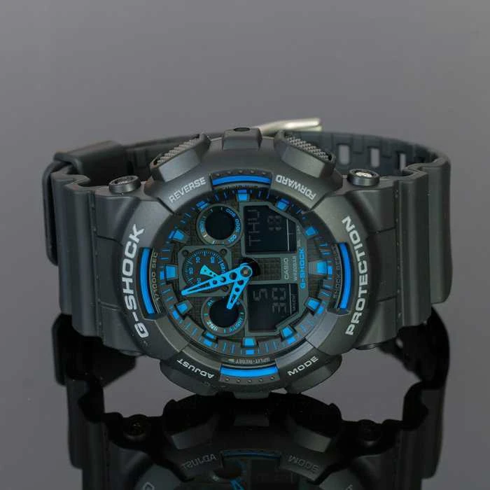 VYRIŠKAS LAIKRODIS CASIO G-SHOCK GA-100-1A2ER (zd135b)