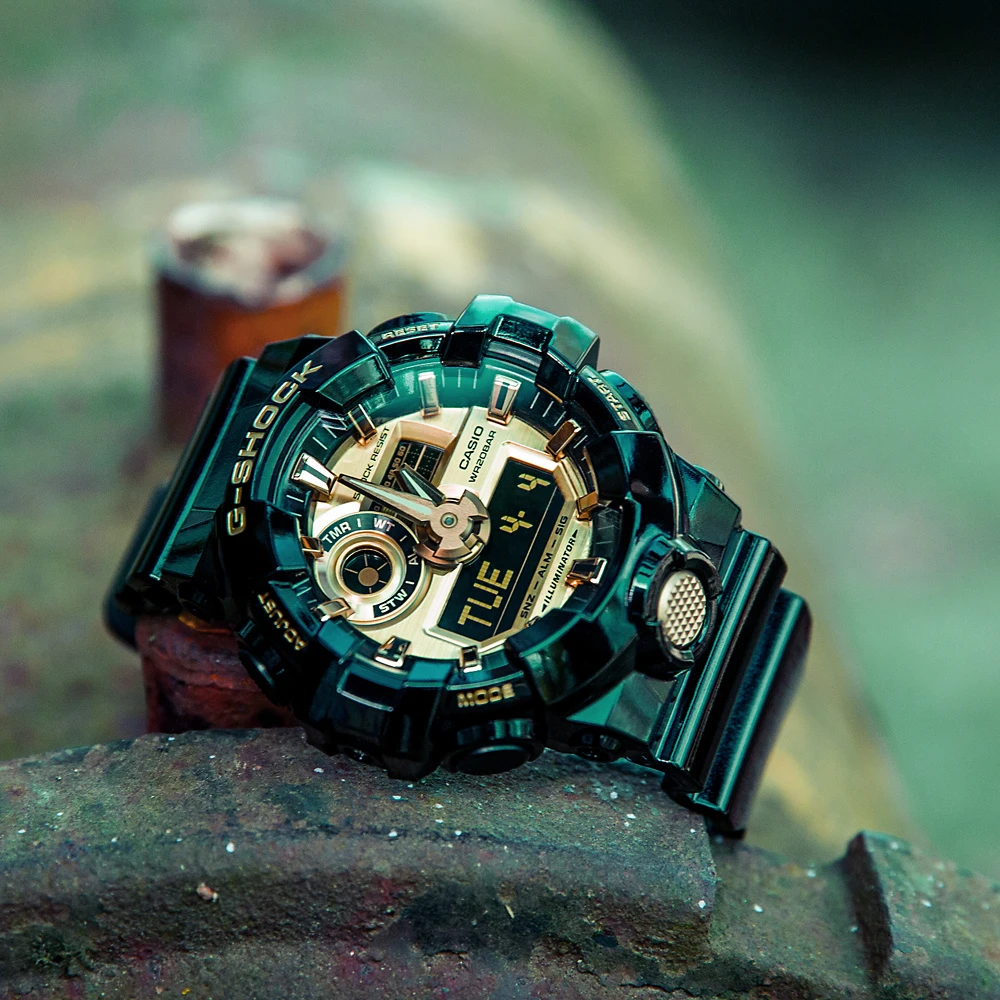 Laikrodis Casio G-Shock GA-710GB-1AER