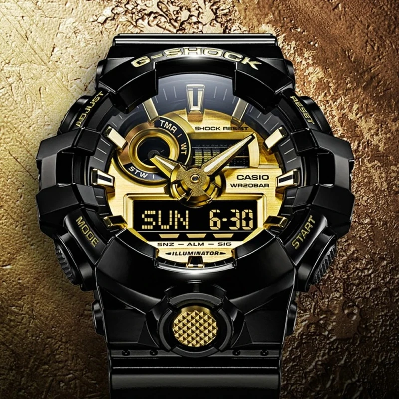 Laikrodis Casio G-Shock GA-710GB-1AER