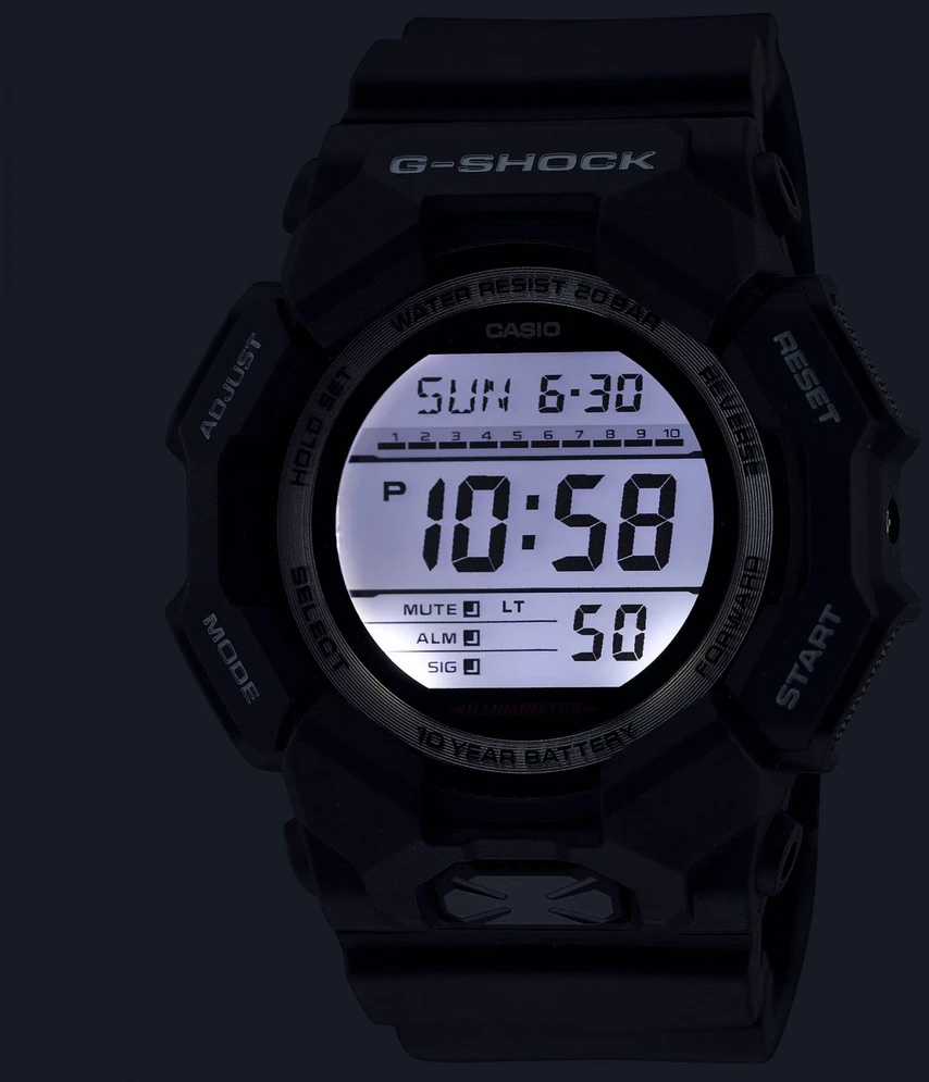 Laikrodis „Casio G-Shock Origin GD-010-1ER“ anglies pluošto šerdies apsauga