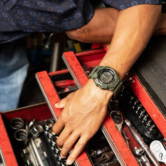 Laikrodis „Casio G-Shock Origin GD-010-3ER“ anglies pluošto šerdies apsauga