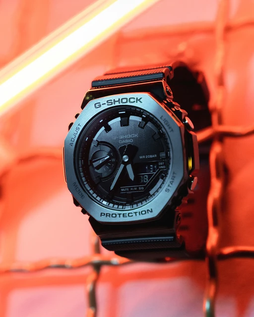 Laikrodis Casio G-SHOCK ORIGIN GM-2100BB-1AER METALINĖS DENGTOS