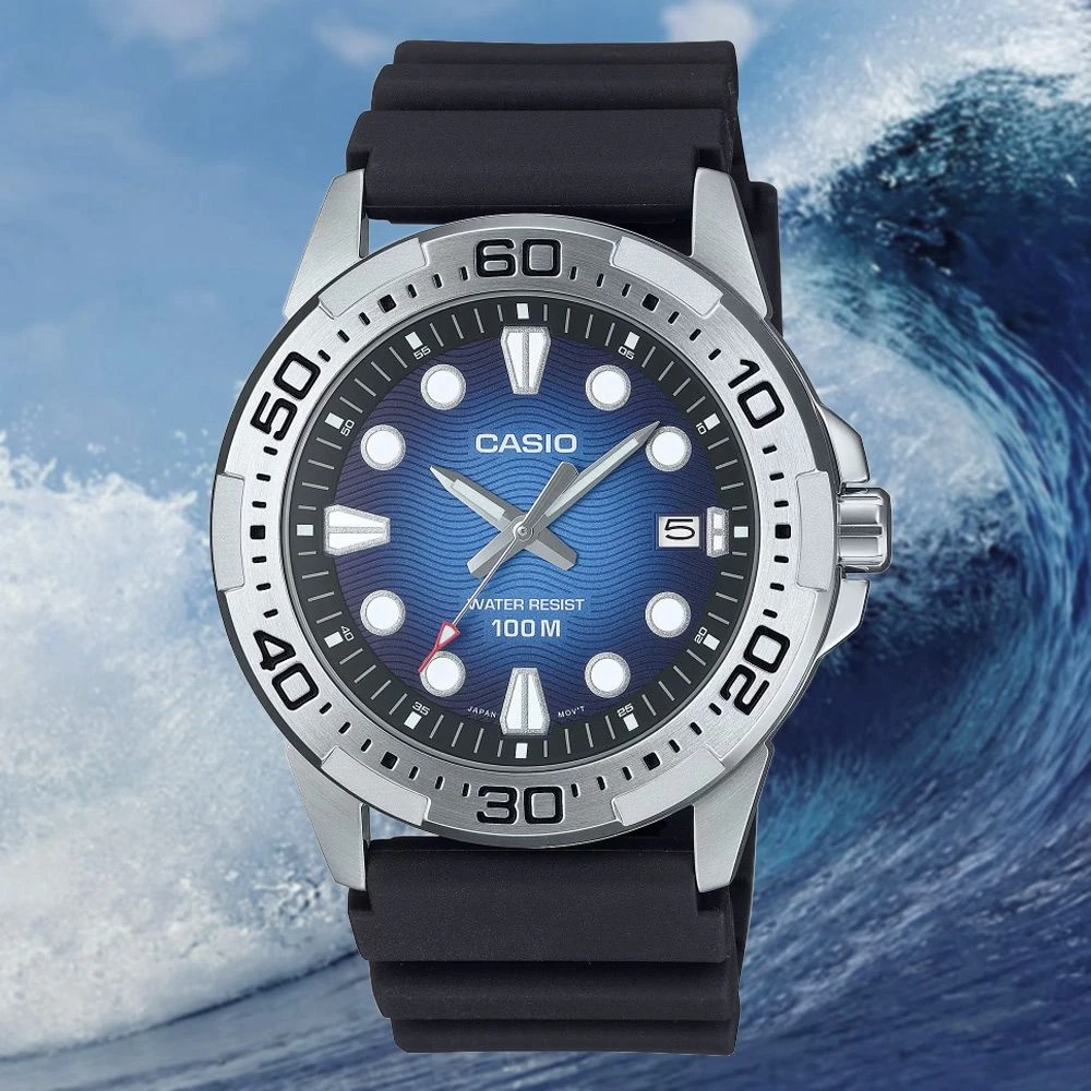 Vyriškas laikrodis Casio Marine Sports MTD-140-2A + BOX