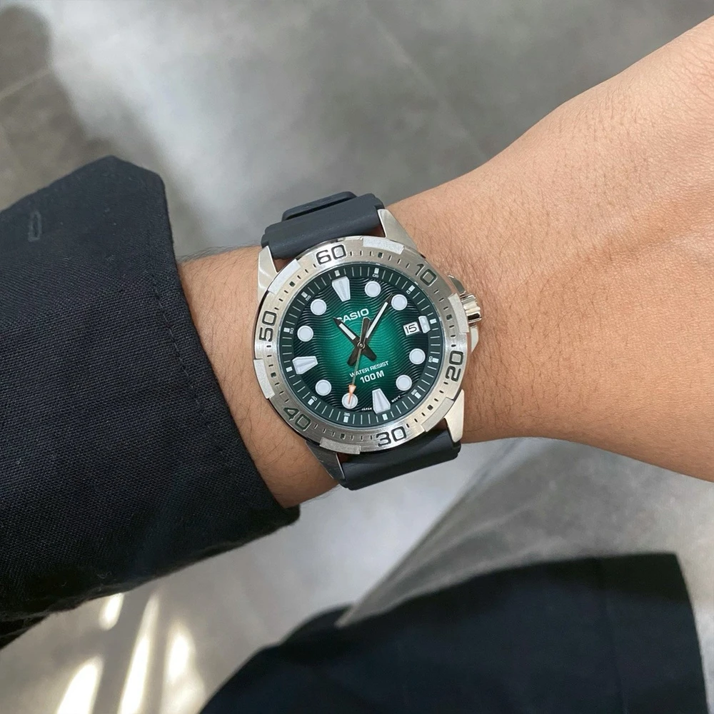 Vyriškas laikrodis Casio Marine Sports MTD-140-3A + BOX