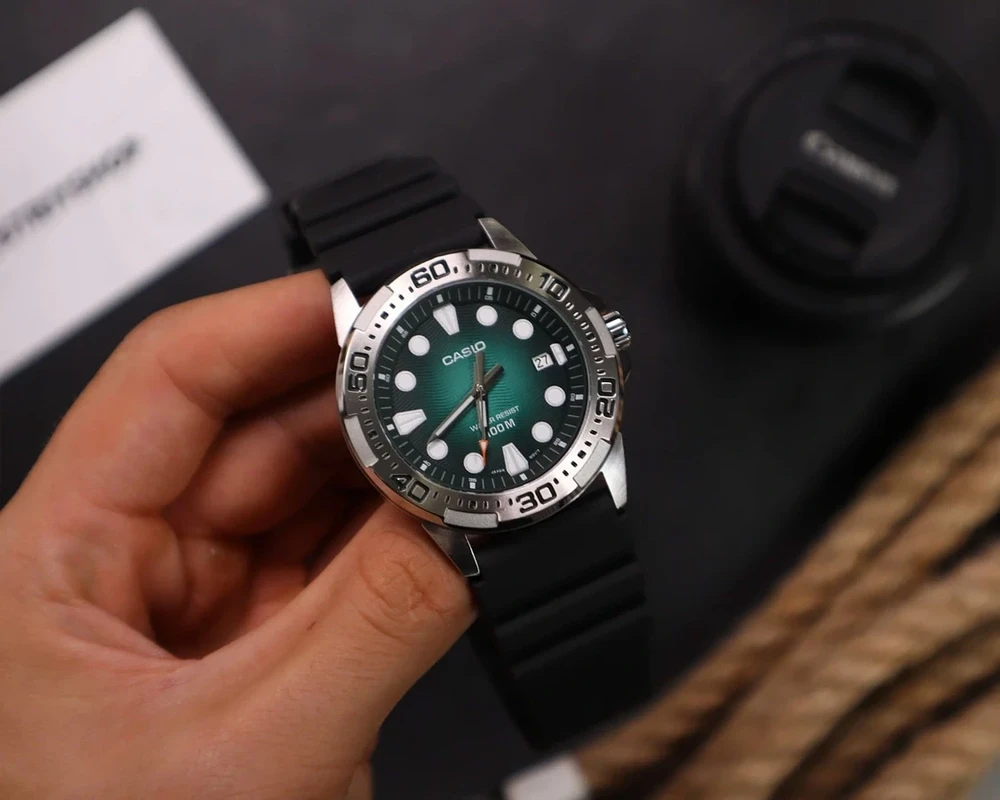 Vyriškas laikrodis Casio Marine Sports MTD-140-3A + BOX