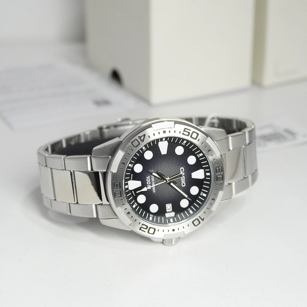 Vyriškas laikrodis Casio Marine Sports MTD-140D-1A + BOX