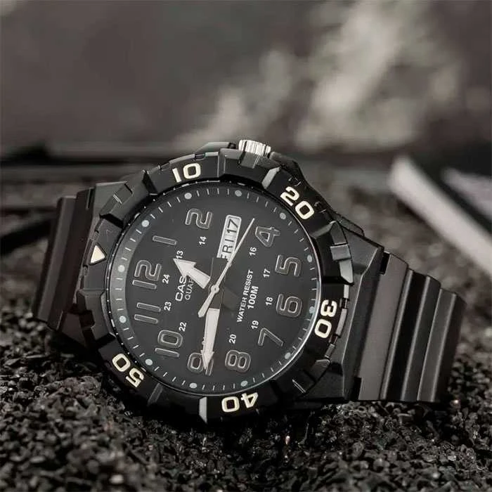 Casio Vyrų Laikrodis MRW-210H-1AVEF Juodas