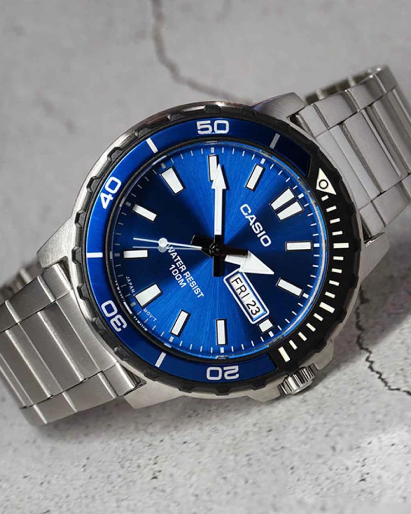 Vyriškas laikrodis Casio MTD-125D-2A1 + BOX