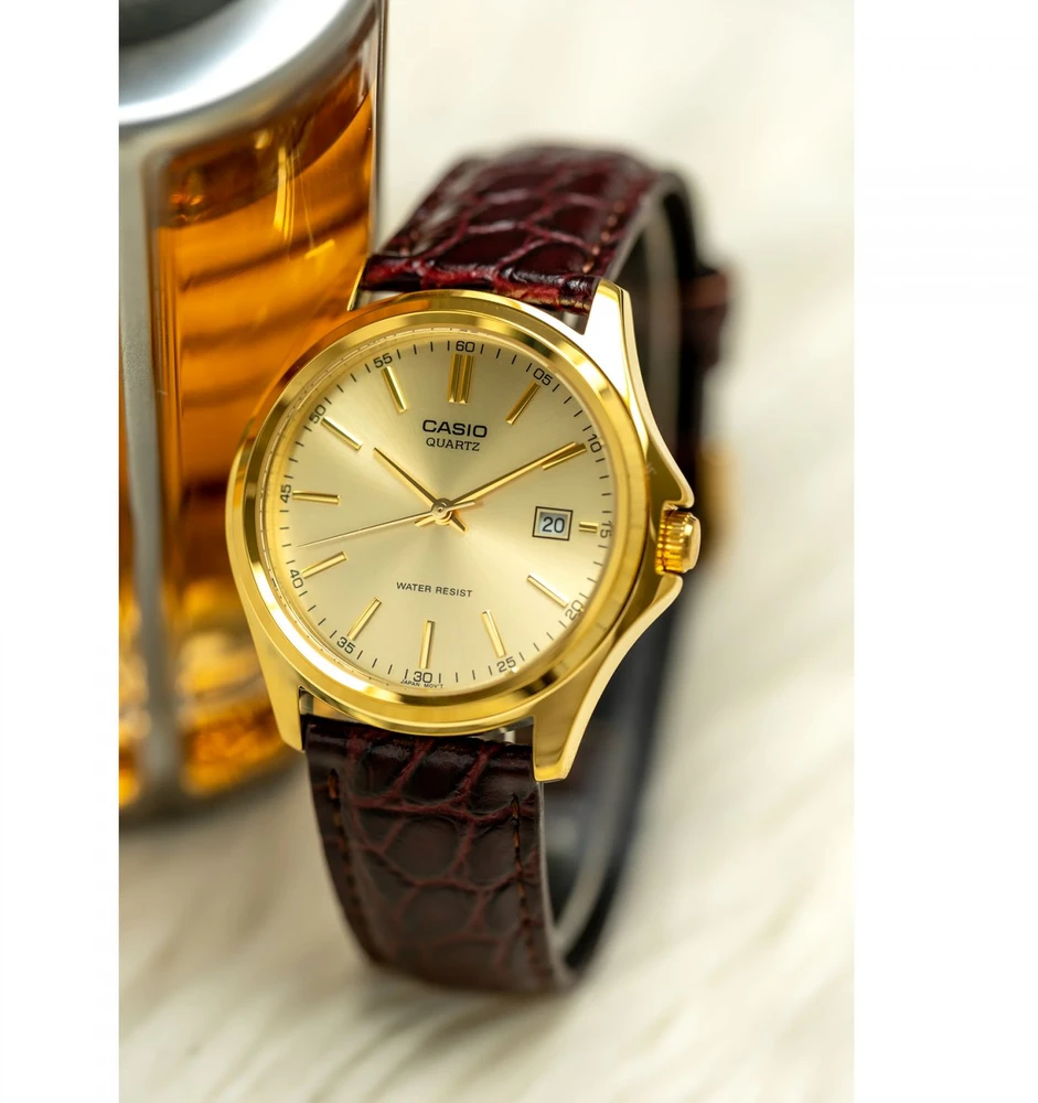 CASIO VYRIŠKAS LAIKRODIS MTP-1183Q-9ADF (zd004c) + DĖŽUTĖ