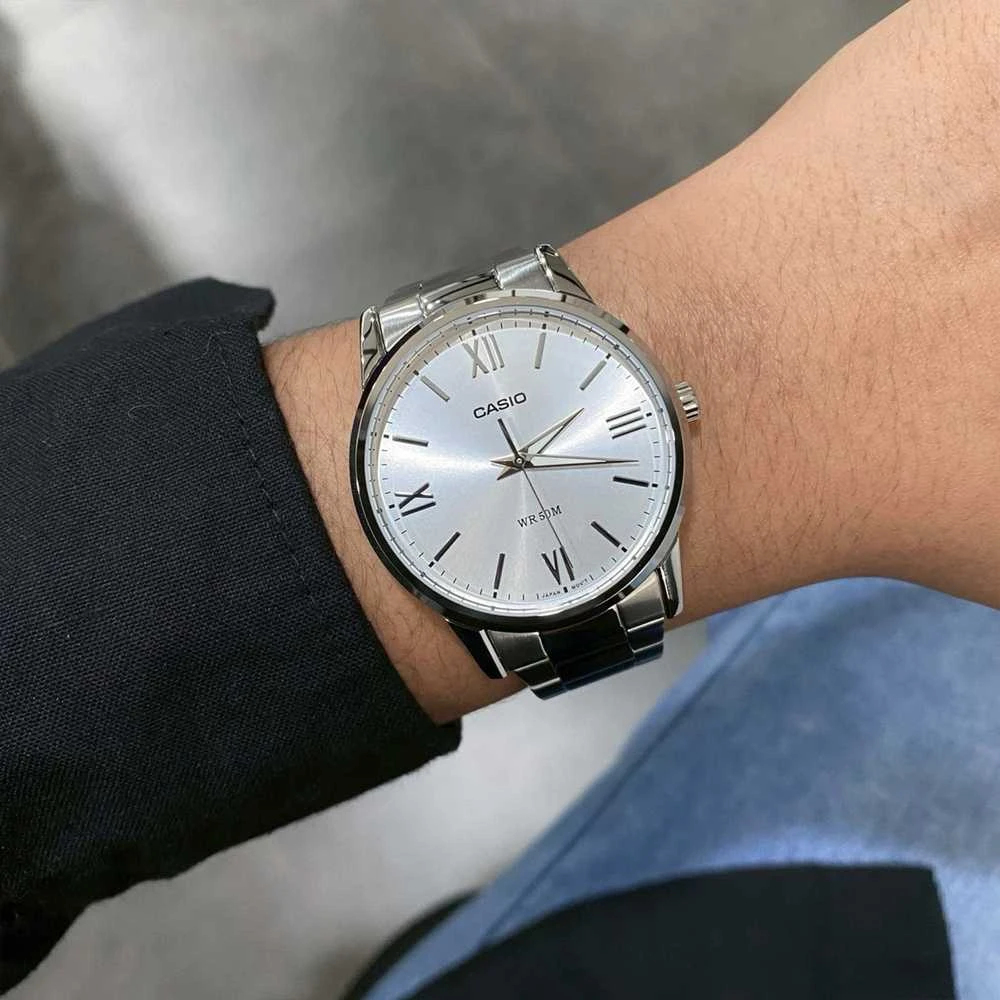 Vyriškas laikrodis CASIO MTP-1303DD-7AV (zd301b) + BOX