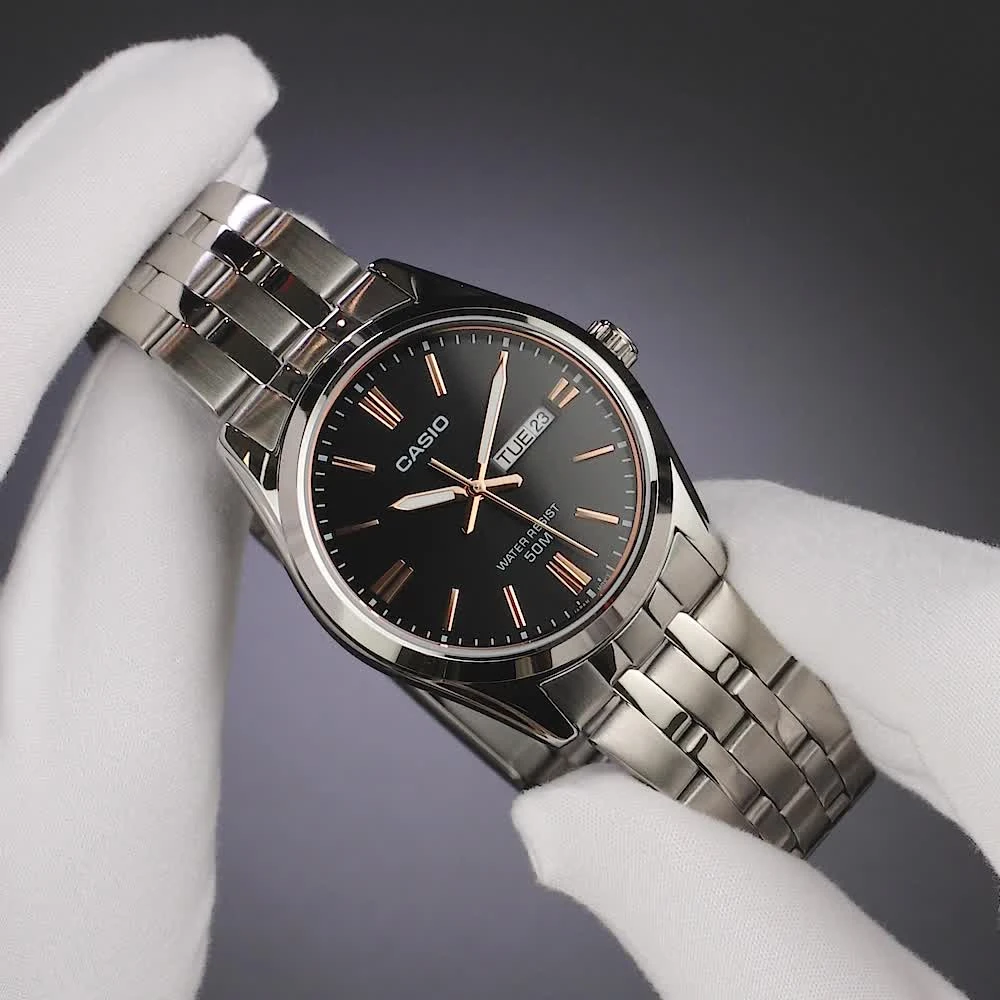 Vyriškas laikrodis CASIO MTP-1335D-1A2VDF (zd026b) + BOX