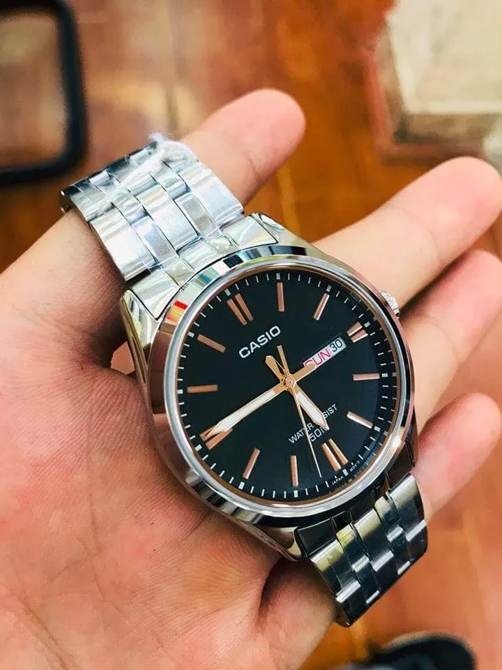 Vyriškas laikrodis CASIO MTP-1335D-1A2VDF (zd026b) + BOX