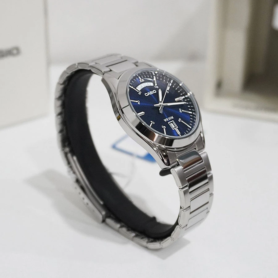 Vyriškas laikrodis CASIO MTP-1370D-2A2 (zd025f) + BOX