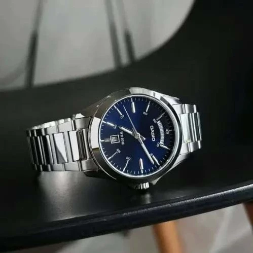 Vyriškas laikrodis CASIO MTP-1370D-2A2 (zd025f) + BOX