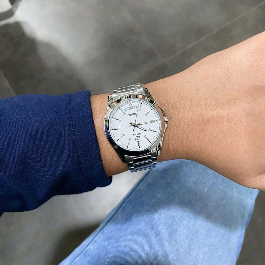 Vyriškas laikrodis CASIO MTP-1370D-7A3 (zd025g) + BOX