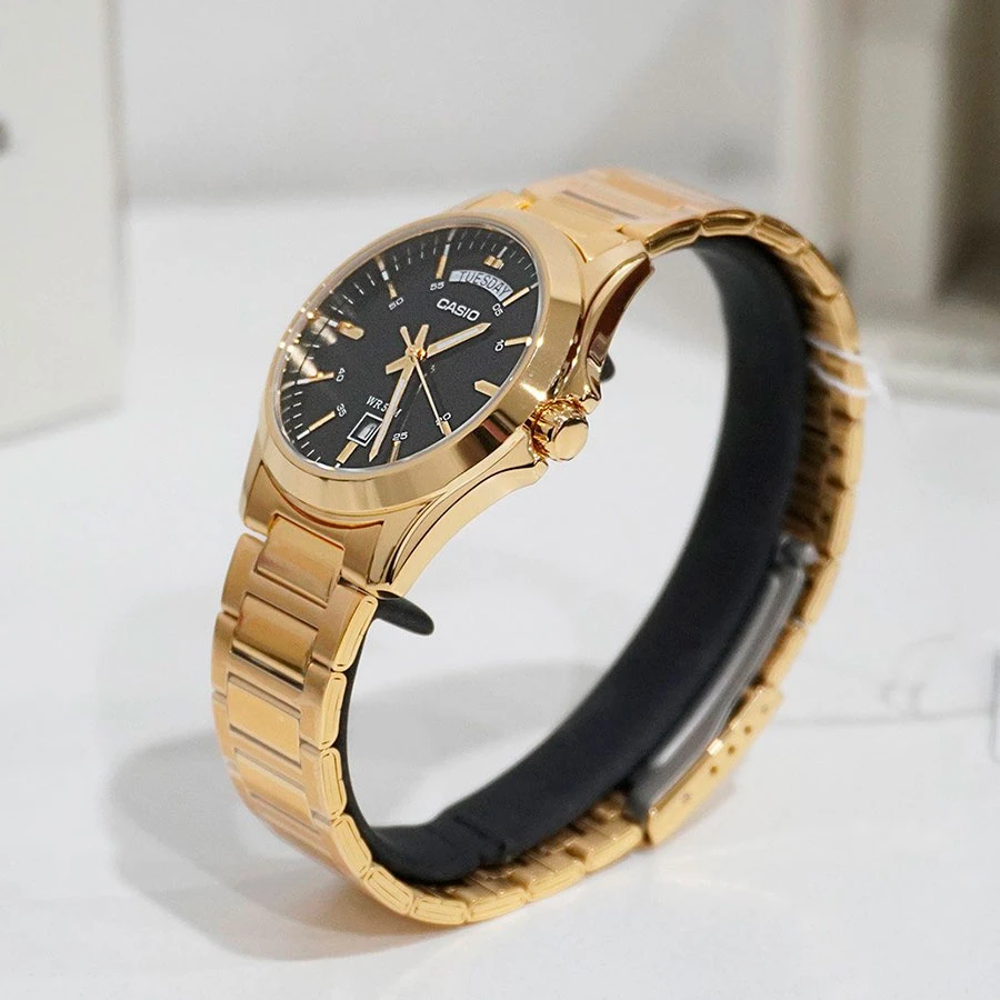 Vyriškas laikrodis CASIO MTP-1370G-1A (zd025h) + BOX