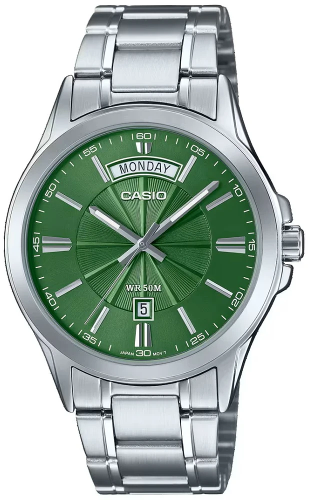 Vyriškas laikrodis CASIO MTP-1381D-3AV (zd076d) + BOX