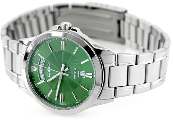 Vyriškas laikrodis CASIO MTP-1381D-3AV (zd076d) + BOX