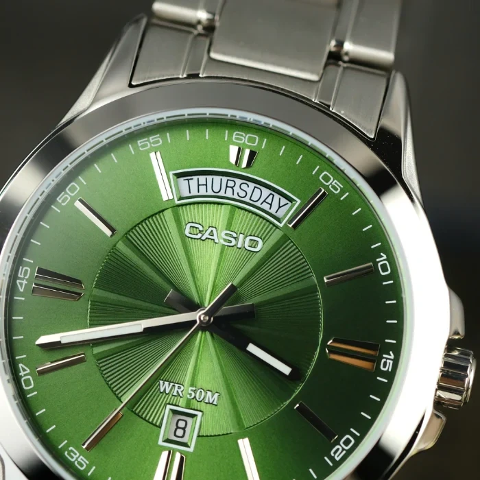 Vyriškas laikrodis CASIO MTP-1381D-3AV (zd076d) + BOX