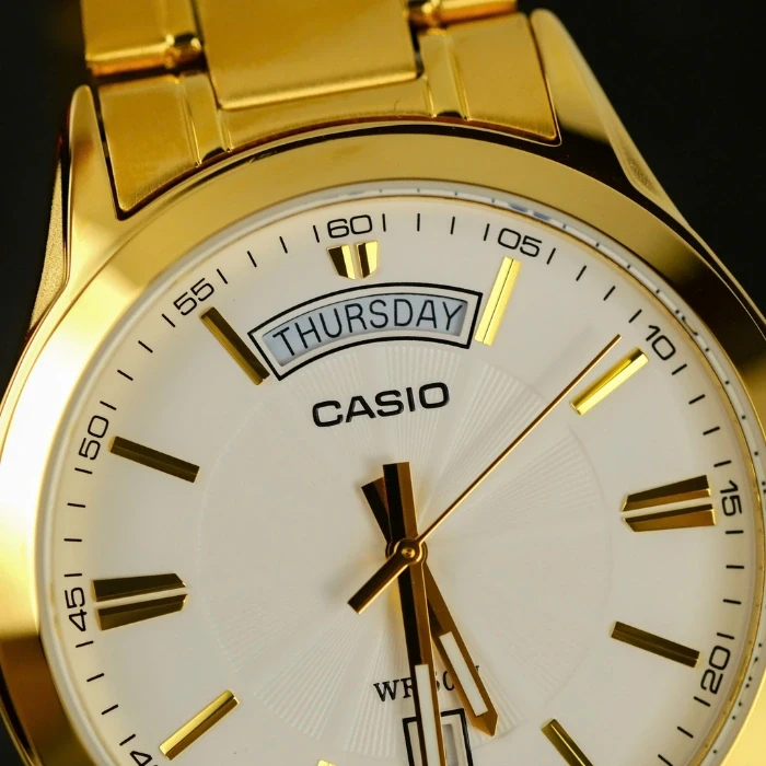 Vyriškas laikrodis CASIO MTP-1381GD-7A (zd191e) + BOX