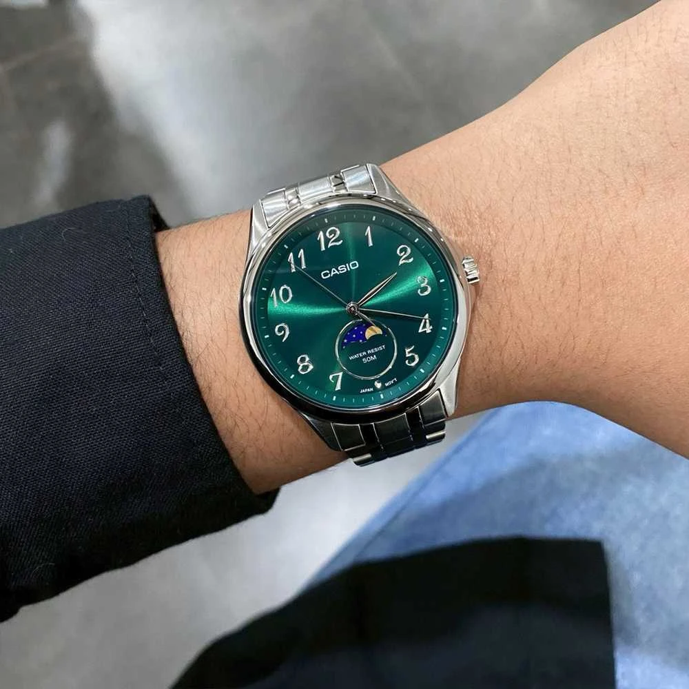 Vyriškas laikrodis CASIO MTP-M110D-3A (zd293b) + BOX