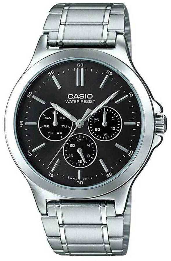 Laikrodis CASIO MTP-V300D-1A MEN'S WATCH + BOX