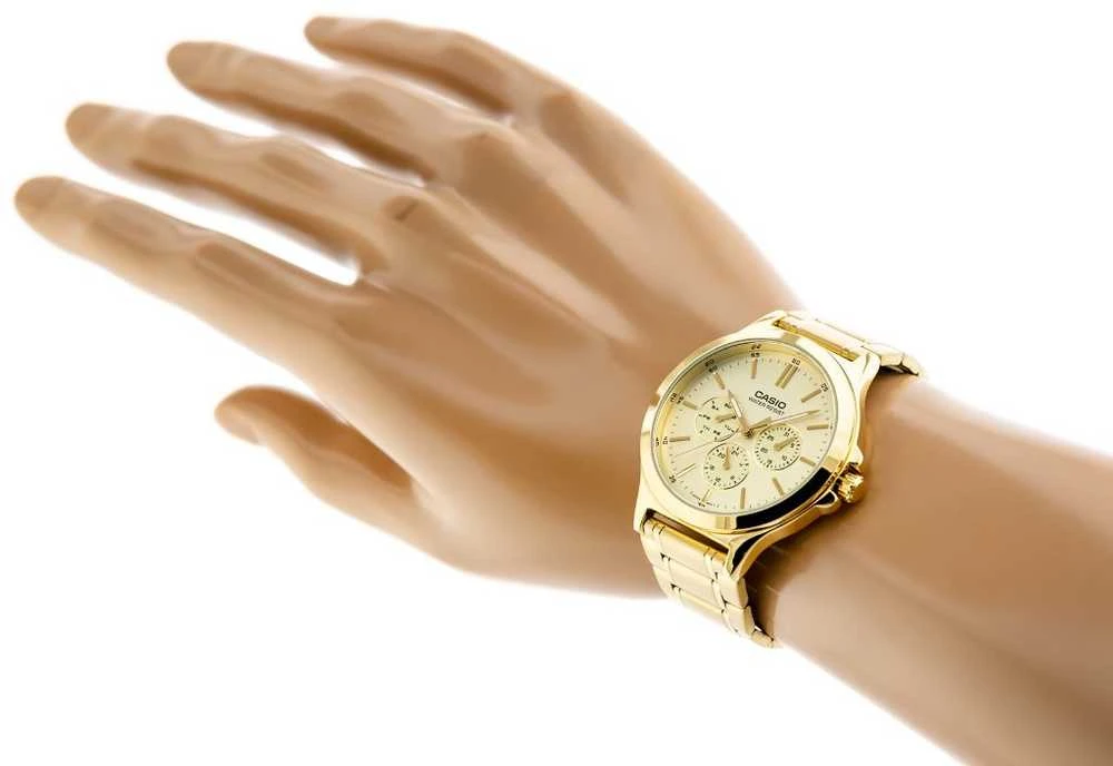 Vyriškas laikrodis CASIO MTP-V300G-9AUDF (zd091c) + BOX